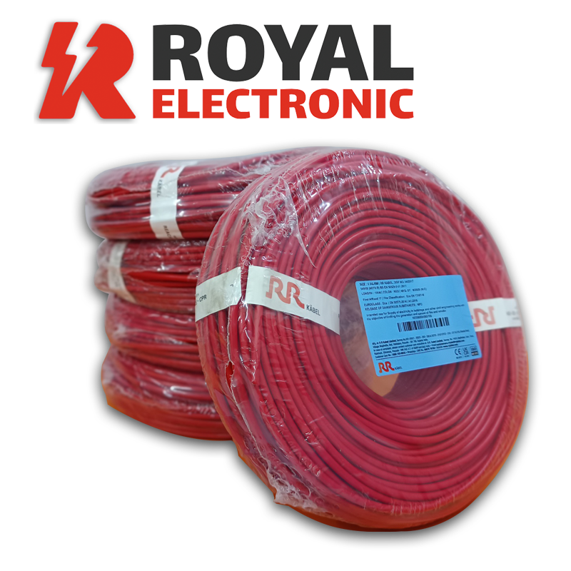  RR Cable 6.0mm² Red