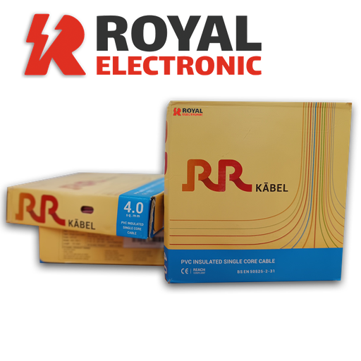 RR Cable 4.0mm² Black